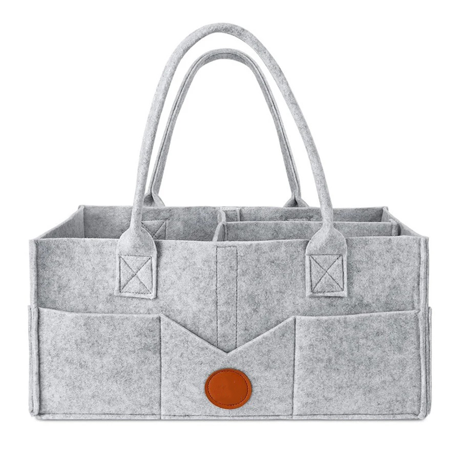 Baby Nursery Storage - Children's Felt Diaper Storage Bag Baby