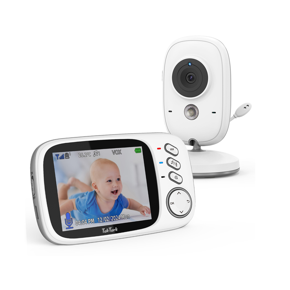 Wearable Baby Monitor - TakTark 3.2 Inch Wireless Video Baby