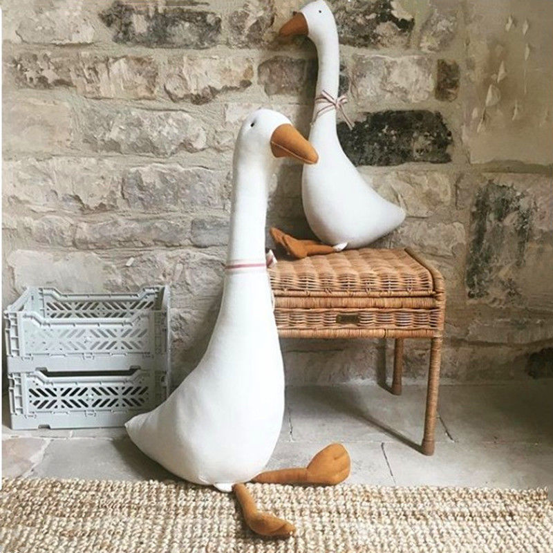 Baby Nursery Game - Stylish Cloth Goose Doll - Handmade