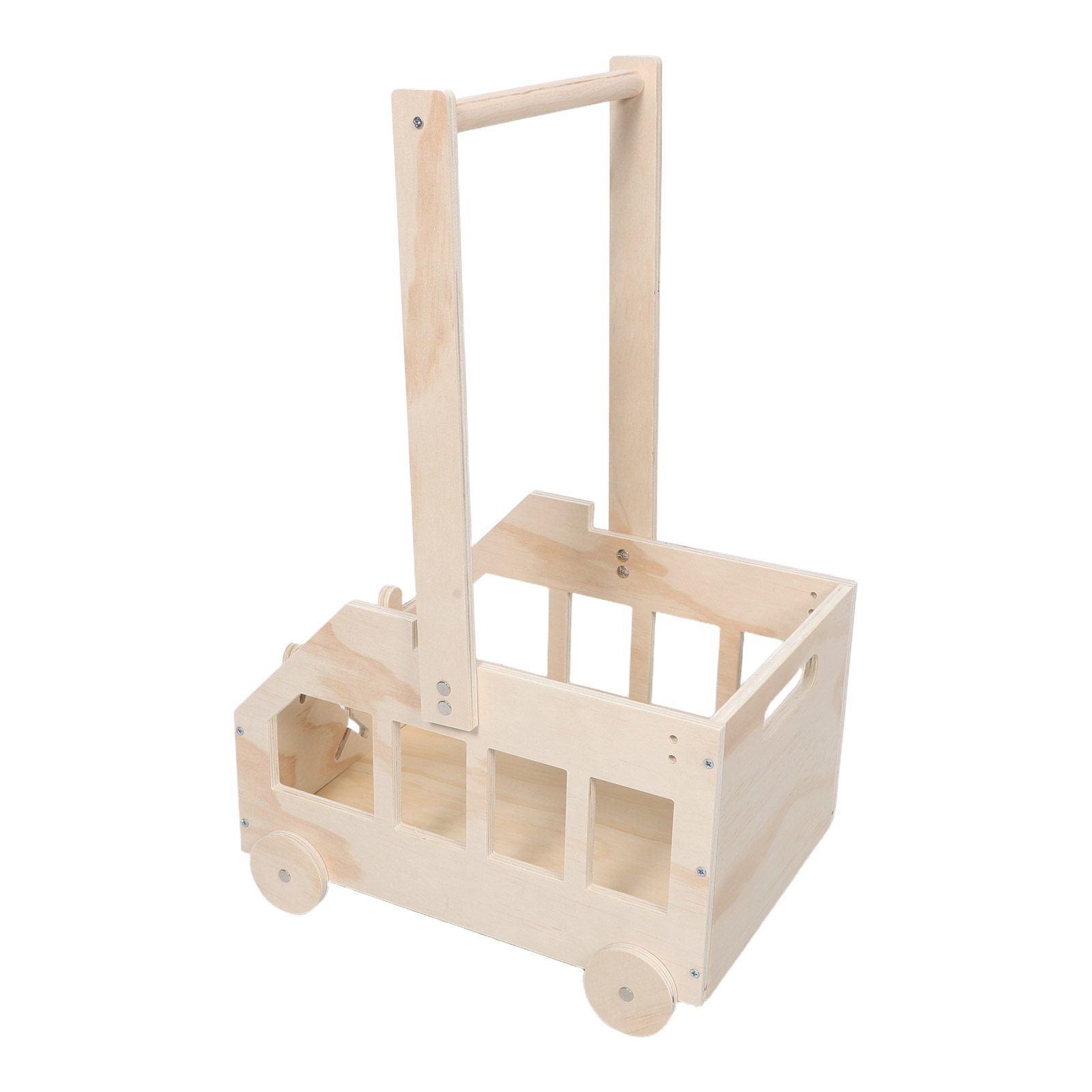 Baby Nursery Handles - Wooden Baby Shower Storage Basket Crate