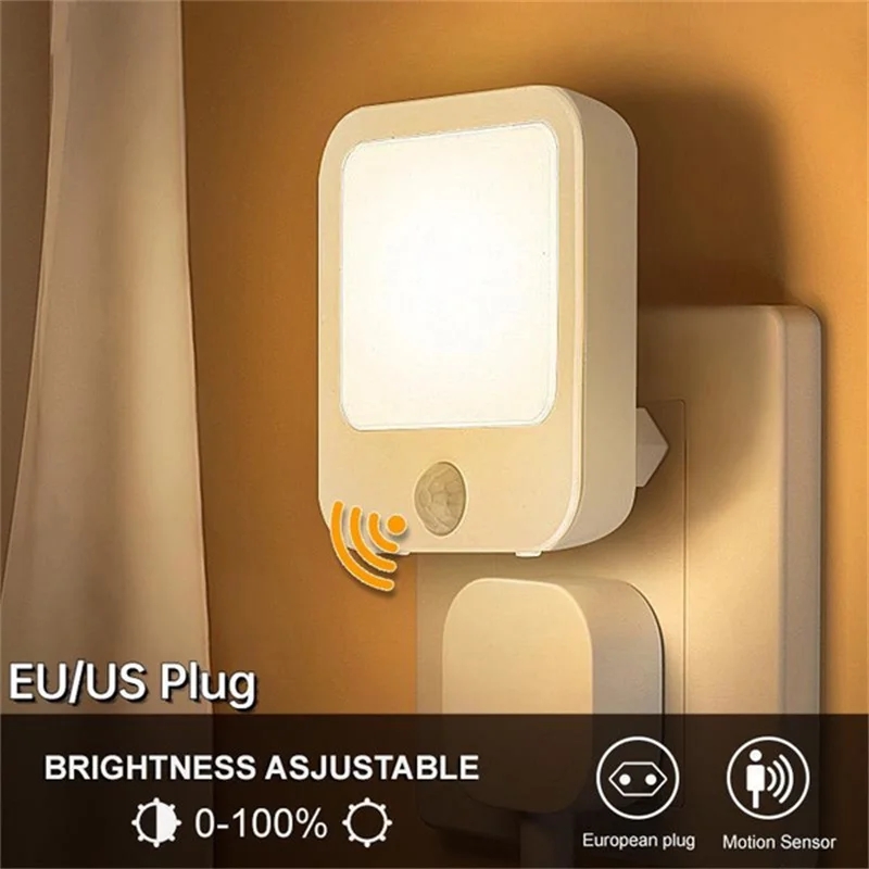 Baby Nursery Night Light - Motion Sensor LED Night Lights EU