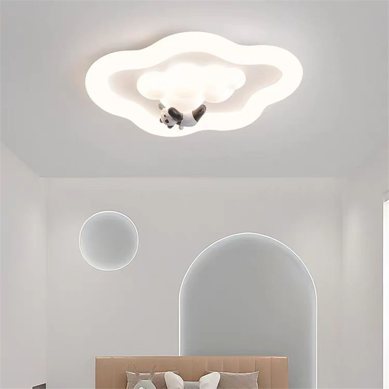 Baby Nursery Knobs - Cute white Cloud ceiling Light LED