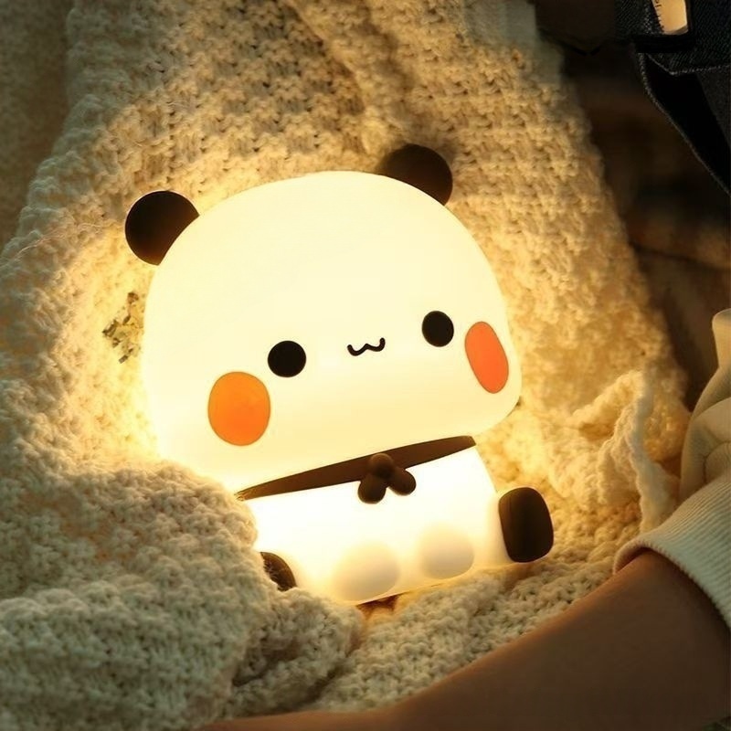 Baby Nursery Night Light - Panda Led Night Light Lamp Cute