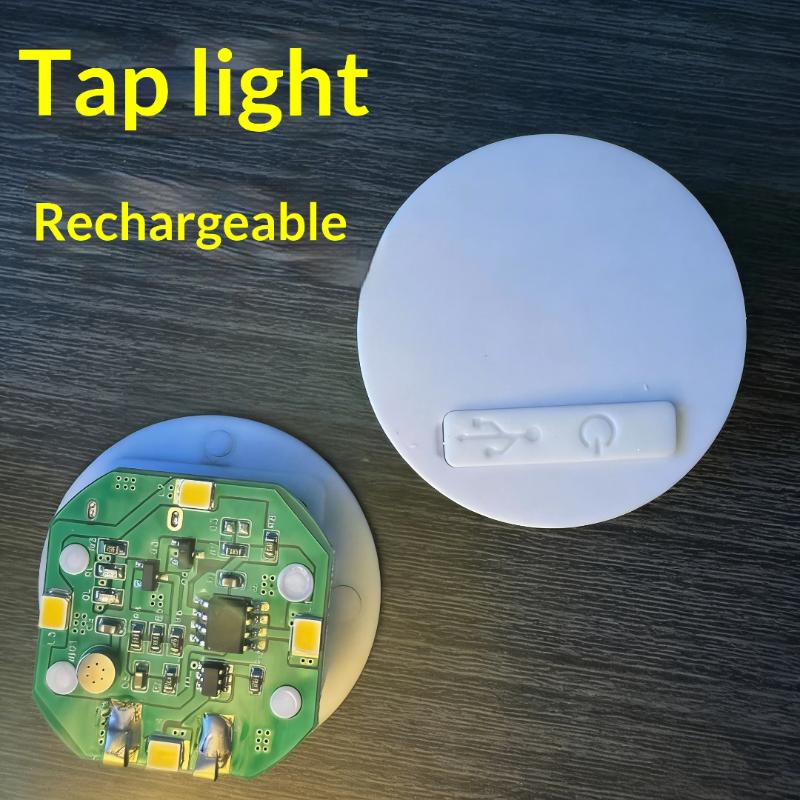 Baby Nursery Night Light - 38mm Rechargeable LED Night Lamp Touch