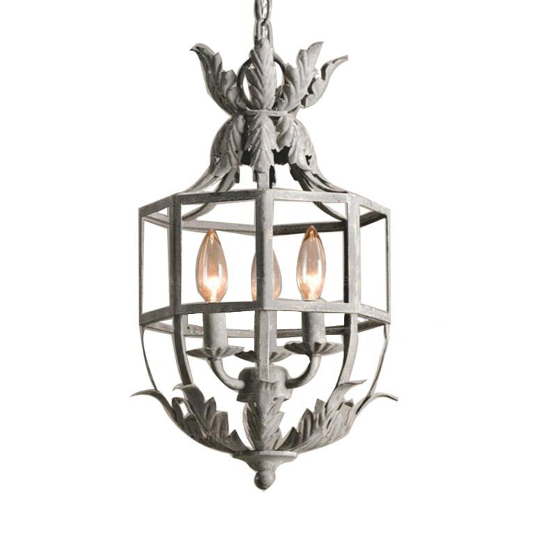 Retro Grey/gold Cage Chandelie - огляд і ціна Baby Nursery Knobs