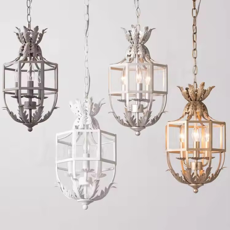Retro Grey/gold Cage Chandelie - огляд і ціна Baby Nursery Knobs