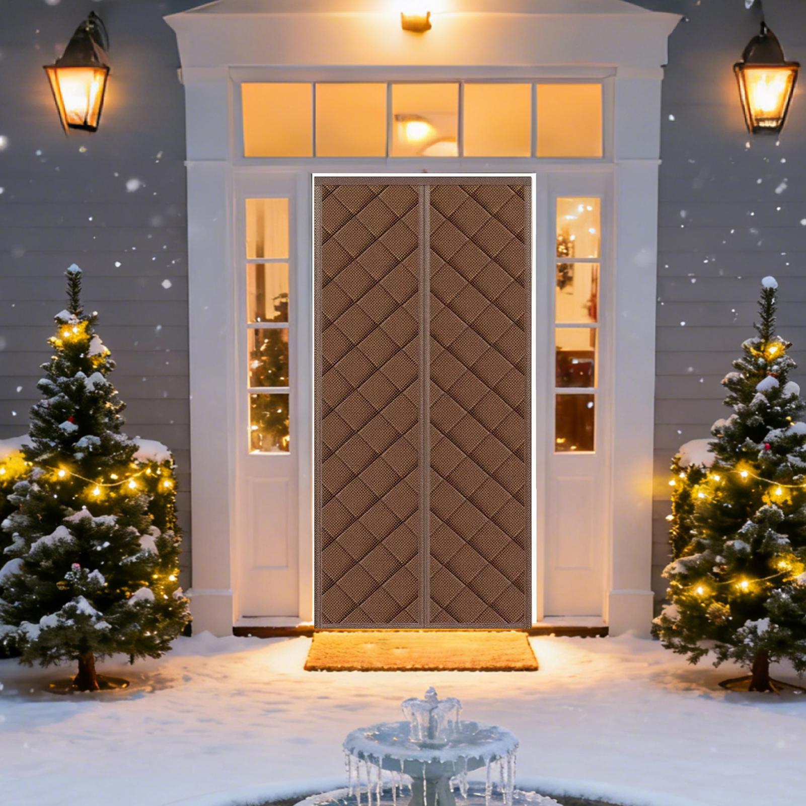 Thermal Door Curtains Windproo - огляд і ціна Blackout Curtain Nursery