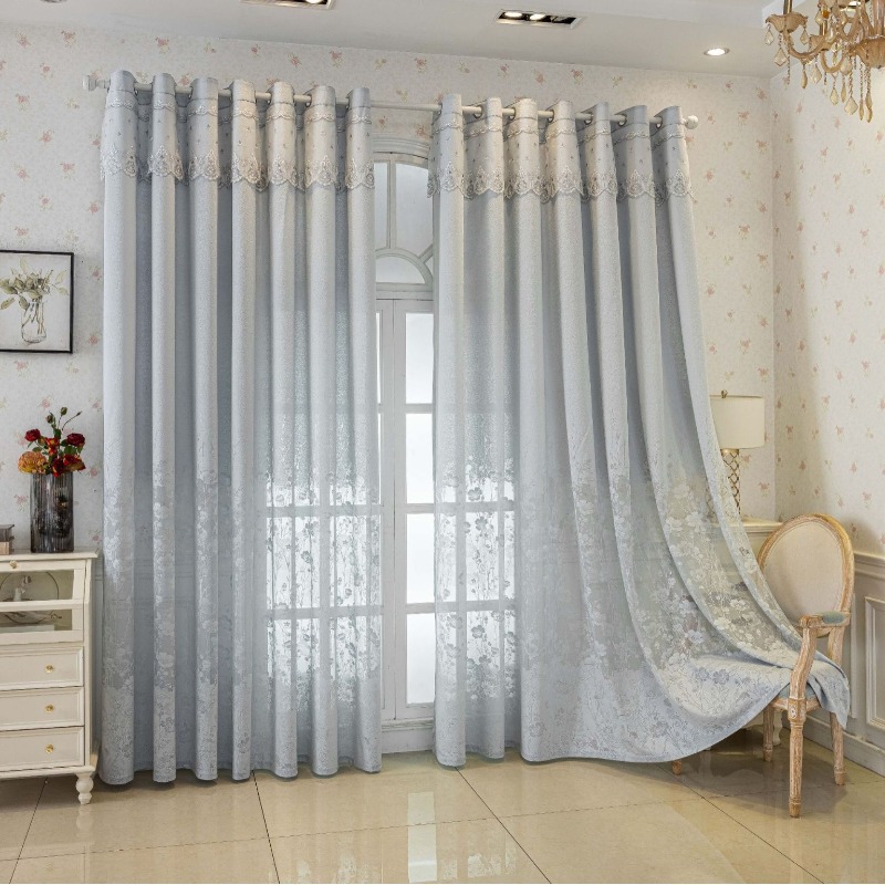 European Luxury Embroidered Tu - огляд і ціна Blackout Curtain Nursery