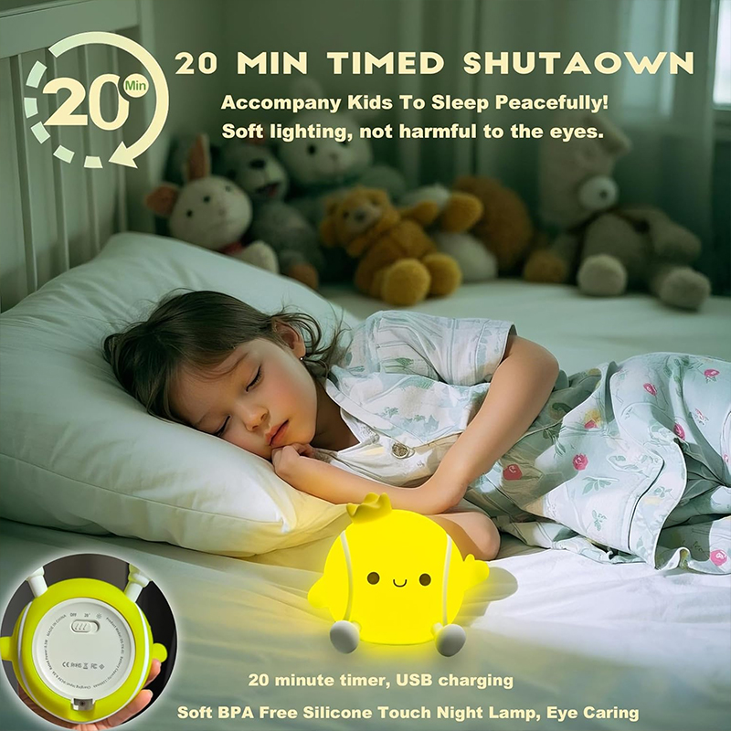 Cute Tennis Night Light Silico - огляд і ціна Baby Nursery Night Light