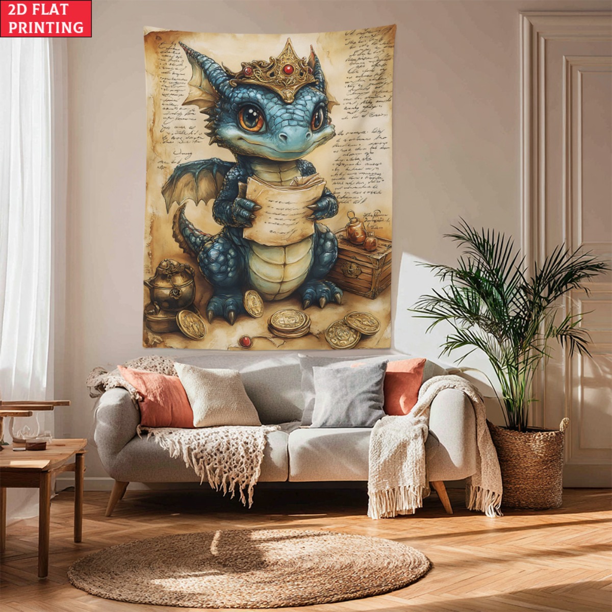 Dragon baby crown treasure fan - огляд і ціна Baby Nursery Hanging Decor
