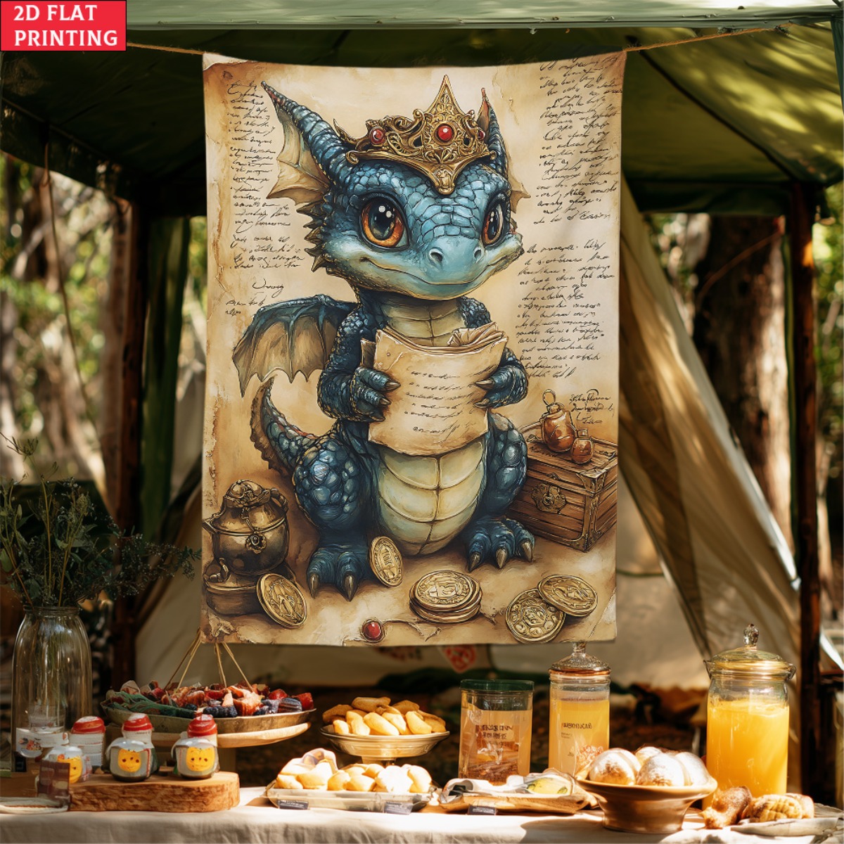 Dragon baby crown treasure fan - огляд і ціна Baby Nursery Hanging Decor