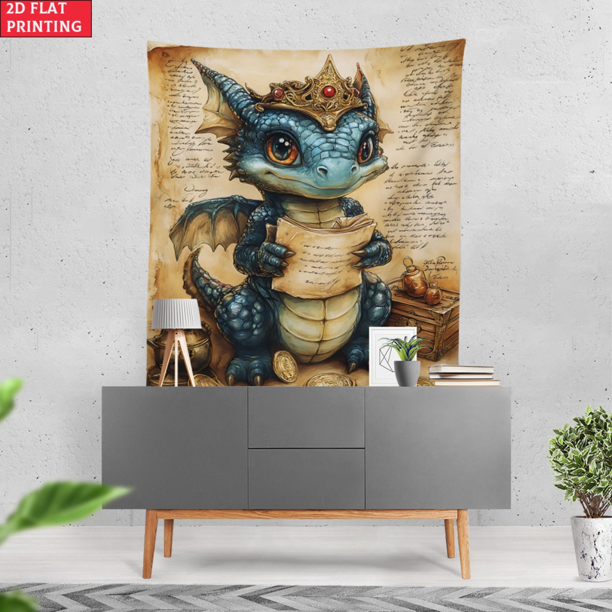 Dragon baby crown treasure fan - огляд і ціна Baby Nursery Hanging Decor