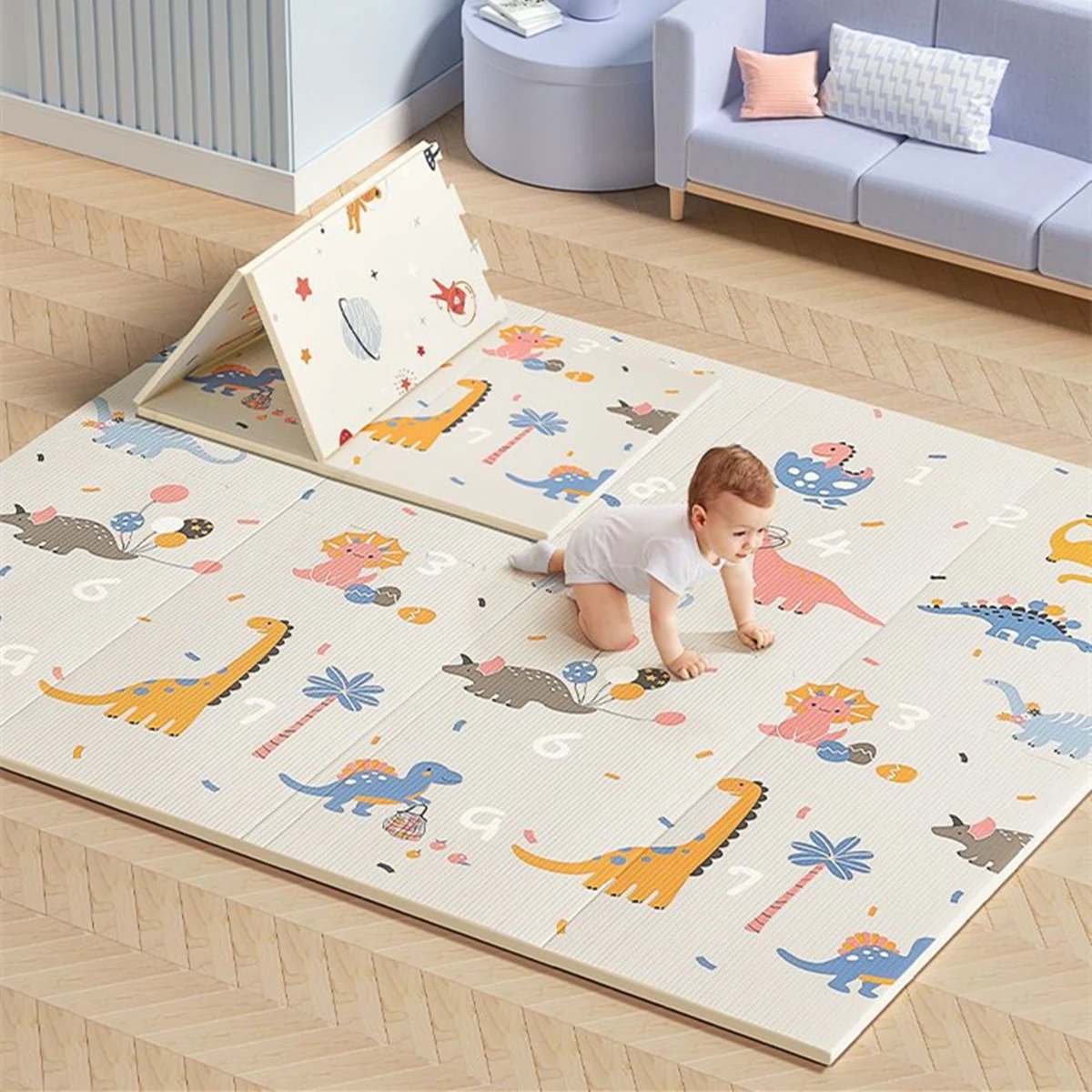 Non-Toxic Educational Foldable - огляд і ціна Baby Nursery Game