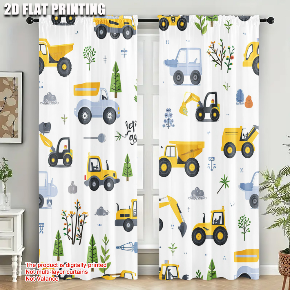 2pcs,2D plane printing Contemp - огляд і ціна Blackout Curtain Nursery
