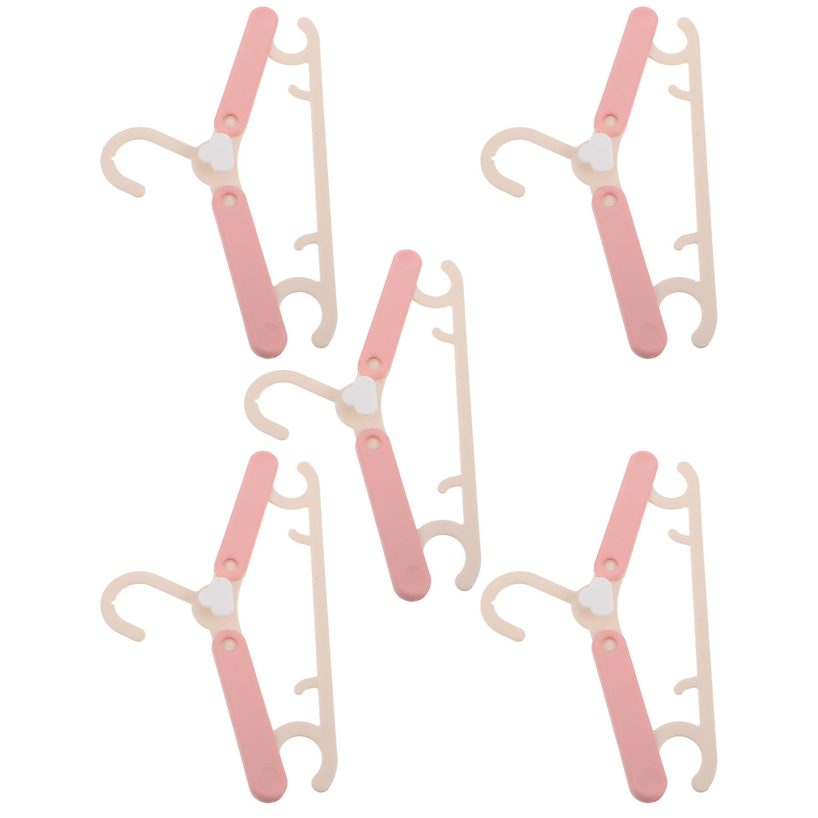5Pcs Kids Adjustable Plastic H - огляд і ціна Baby Nursery Hangers