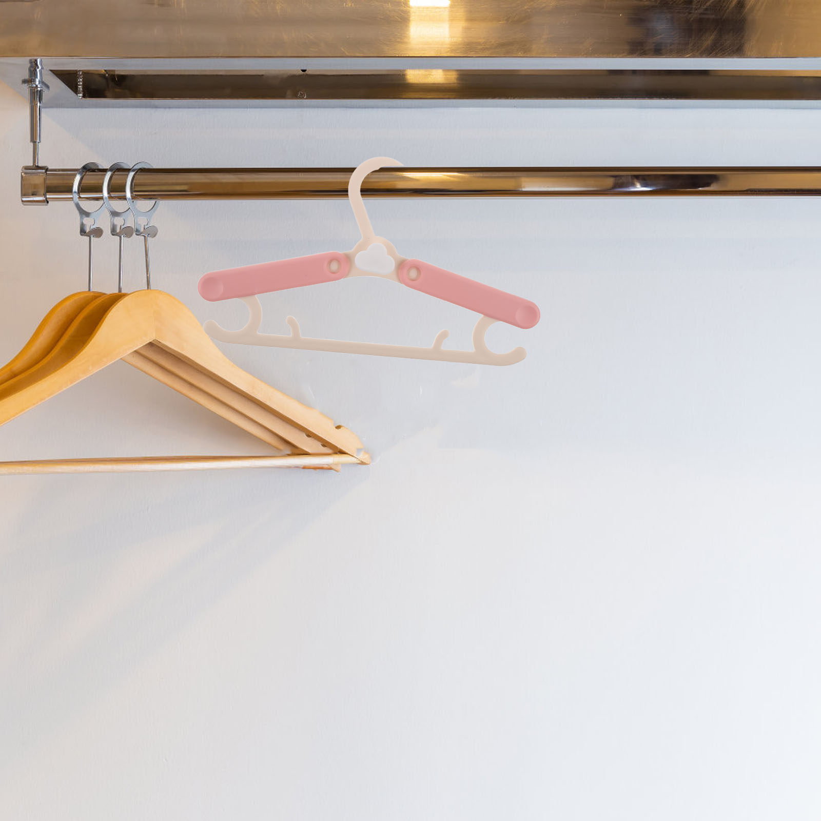 5Pcs Kids Adjustable Plastic H - огляд і ціна Baby Nursery Hangers