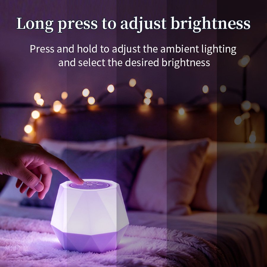 7 Colors White Noise function  - огляд і ціна Baby Nursery Night Light