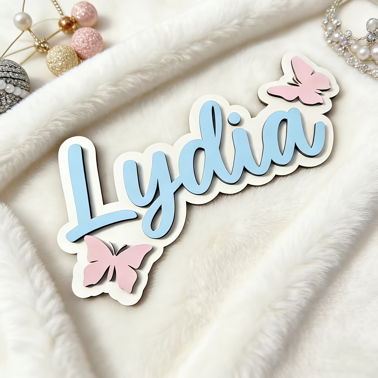 Personalized Blue & Pink Butte - огляд і ціна Baby Nursery Toy