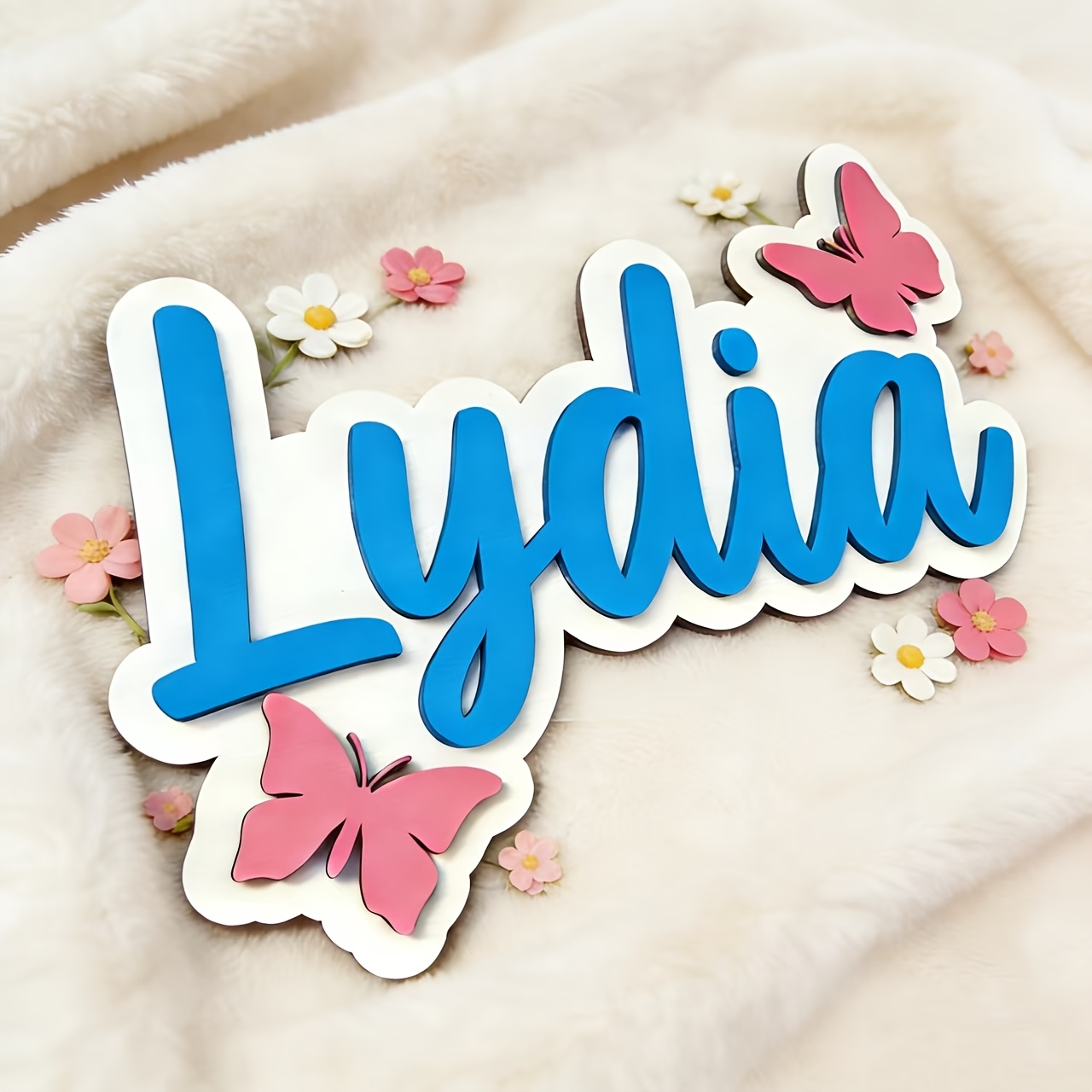 Personalized Blue & Pink Butte - огляд і ціна Baby Nursery Toy
