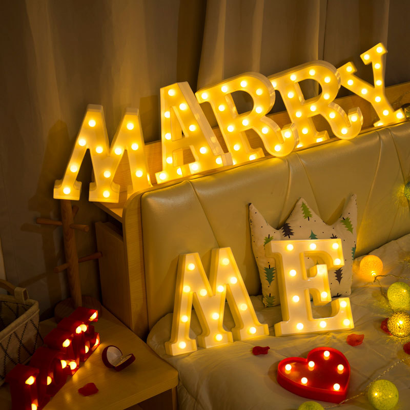 Decorative Letters Alphabet Le - огляд і ціна Baby Nursery Night Light