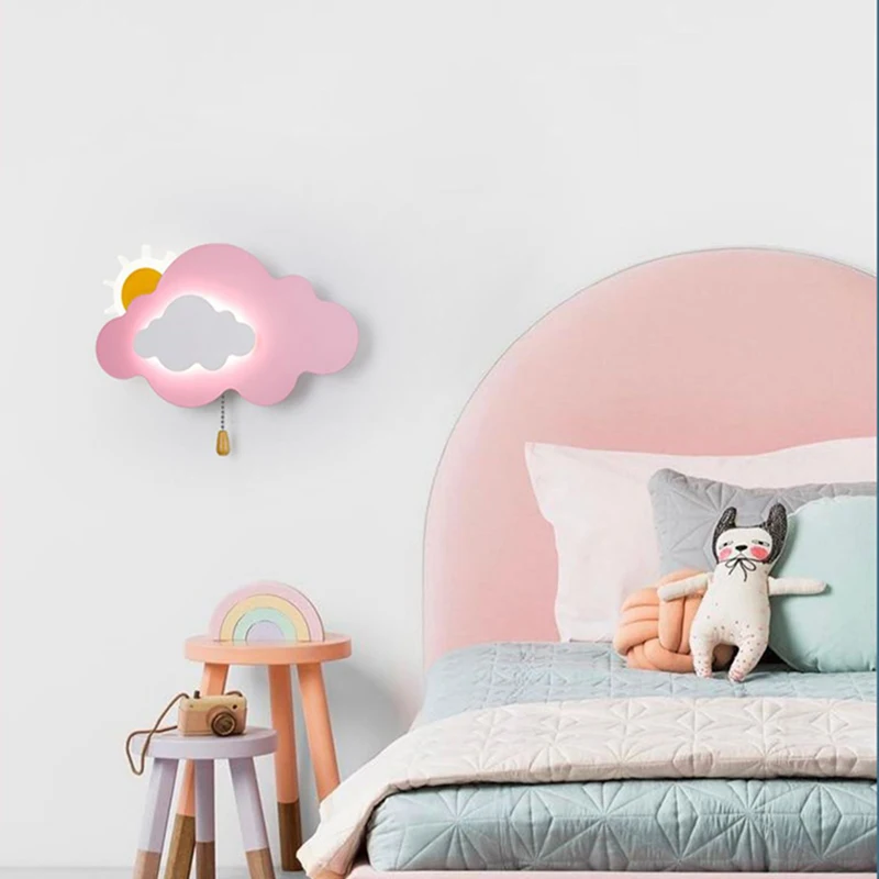 2025 Cloud Wall Lamps Children - огляд і ціна Baby Nursery Knobs