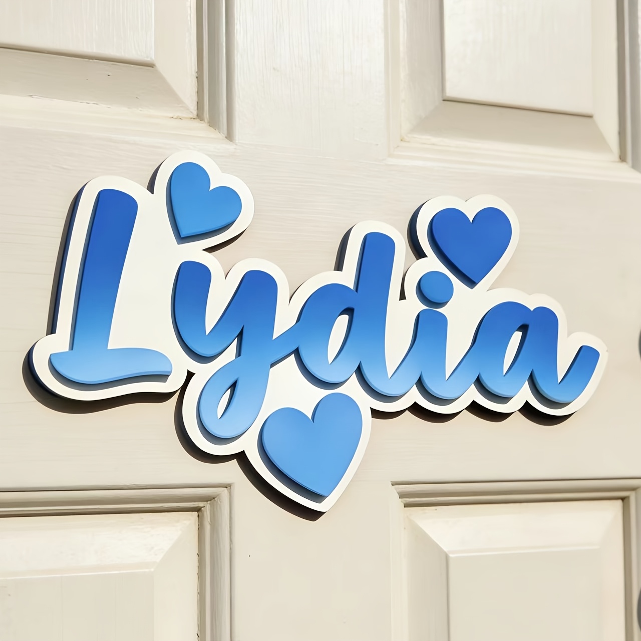 Personalized Gradient Heart Na - огляд і ціна Baby Nursery Toy