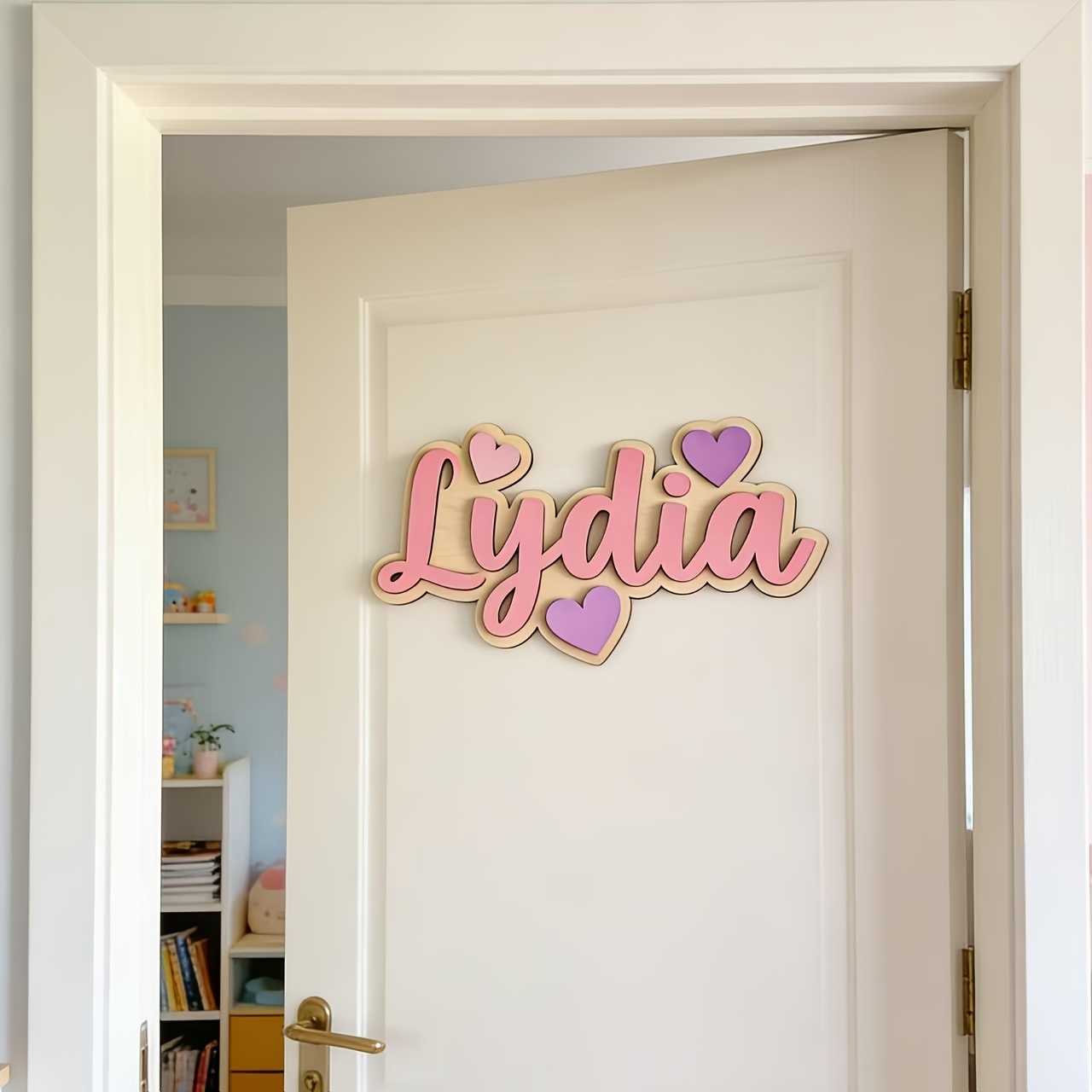 Personalized Gradient Heart Na - огляд і ціна Baby Nursery Toy