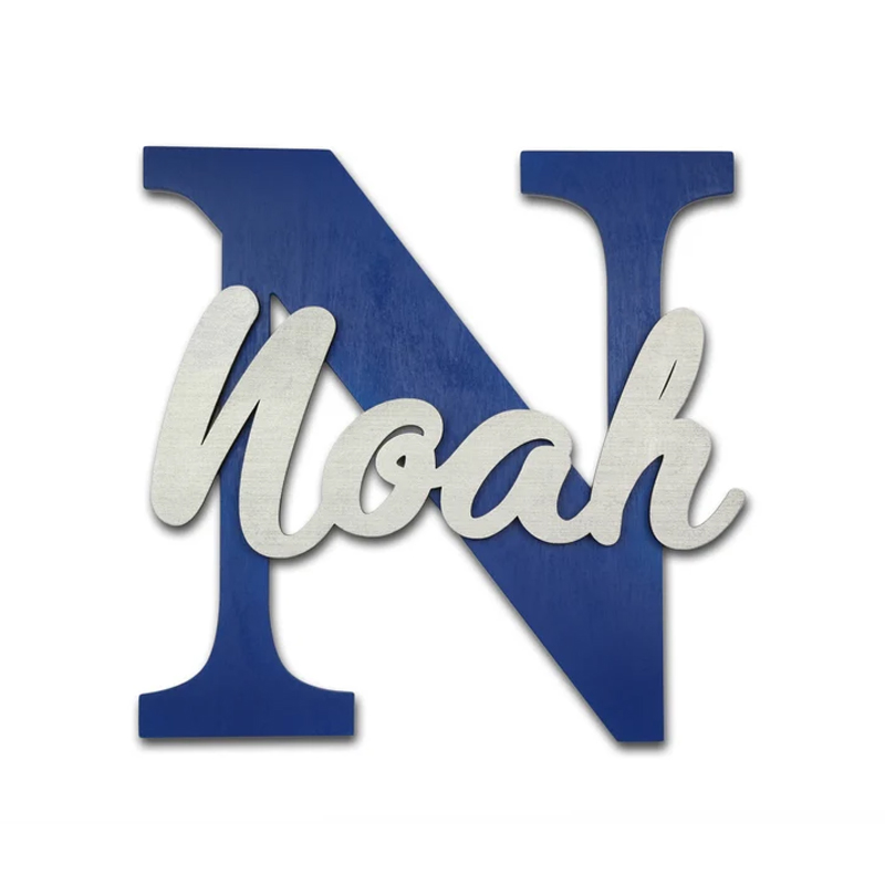 Wooden Letters, Baby Nursery W - огляд і ціна Baby Nursery Hanging Decor