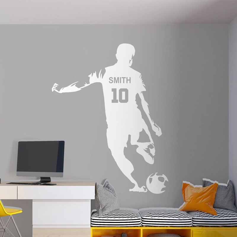Personalized Soccer Player Nam - огляд і ціна Baby Name Wall Art