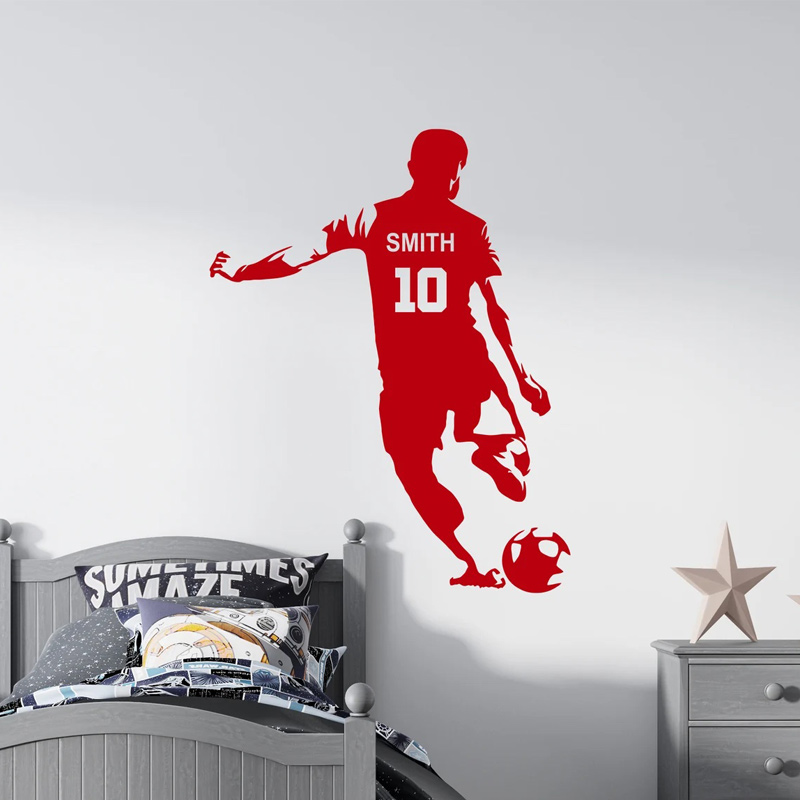 Personalized Soccer Player Nam - огляд і ціна Baby Name Wall Art