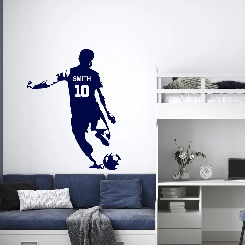 Personalized Soccer Player Nam - огляд і ціна Baby Name Wall Art
