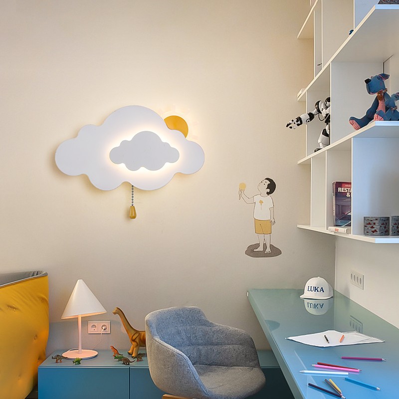 Cloud Wall Lamps Children's Ro - огляд і ціна Baby Nursery Knobs