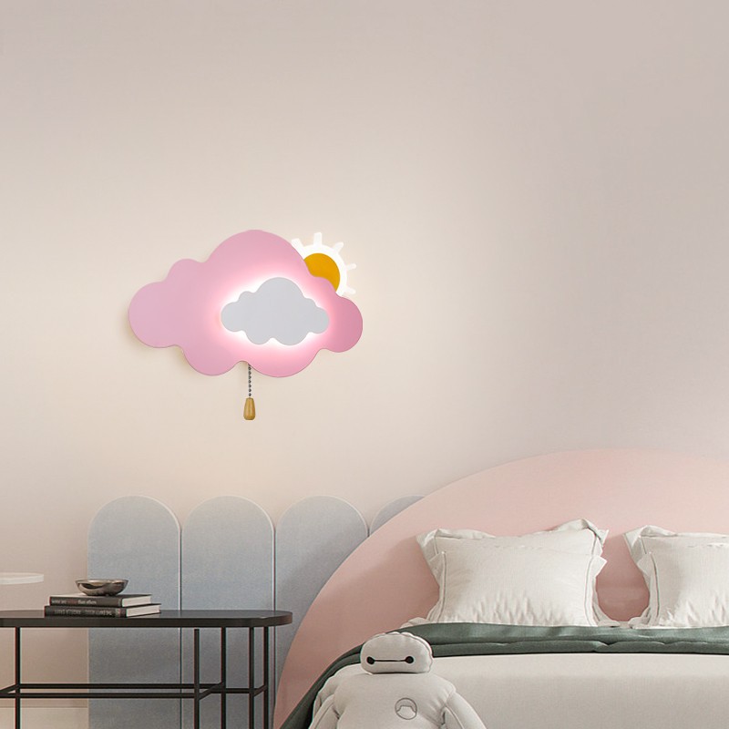 Cloud Wall Lamps Children's Ro - огляд і ціна Baby Nursery Knobs