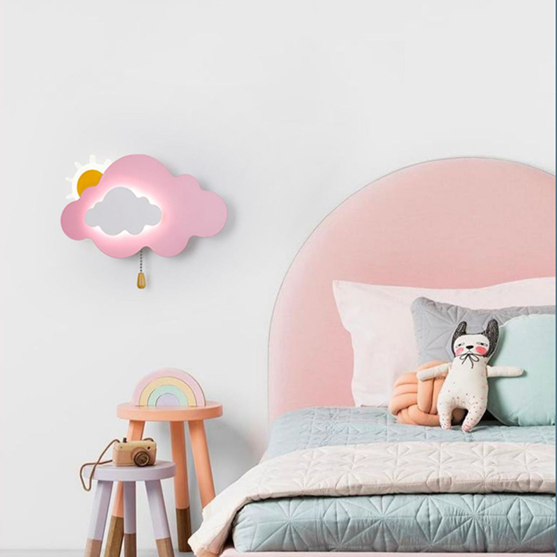 Cloud Wall Lamps Children's Ro - огляд і ціна Baby Nursery Knobs