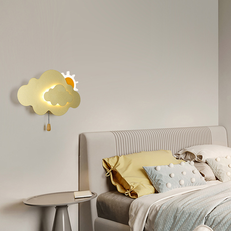 Cloud Wall Lamps Children's Ro - огляд і ціна Baby Nursery Knobs