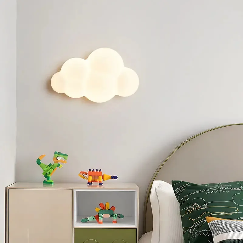 White Cloud Wall Lamps for Chi - огляд і ціна Baby Nursery Knobs
