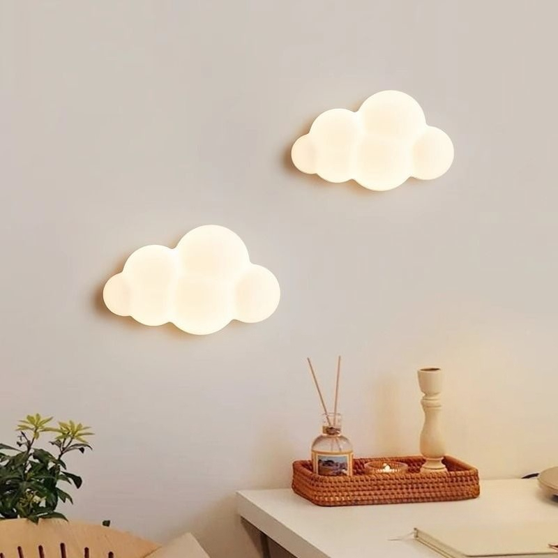 White Cloud Wall Lights Childr - огляд і ціна Baby Nursery Knobs