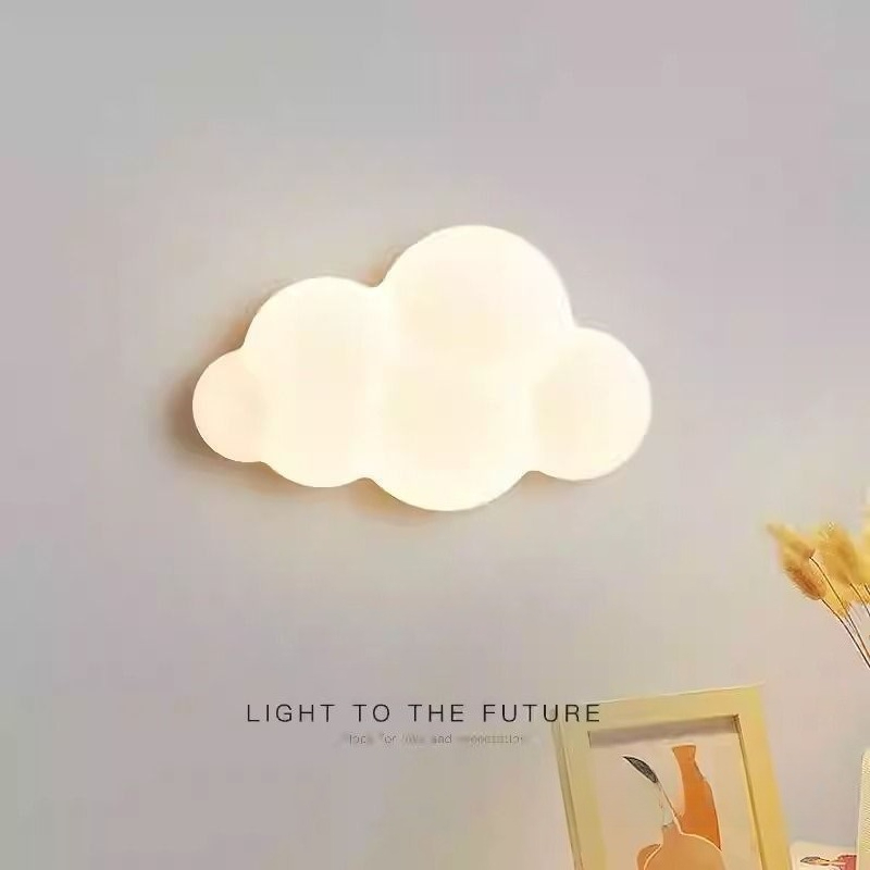 White Cloud Wall Lights Childr - огляд і ціна Baby Nursery Knobs