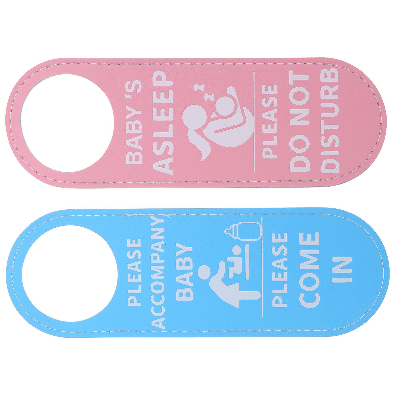 2Pcs Baby Room Door Sign Doubl - огляд і ціна Baby Nursery Hangers