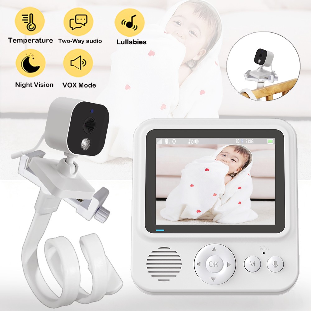 2.8 Inch Video Baby Monitor Wi - огляд і ціна Wearable Baby Monitor