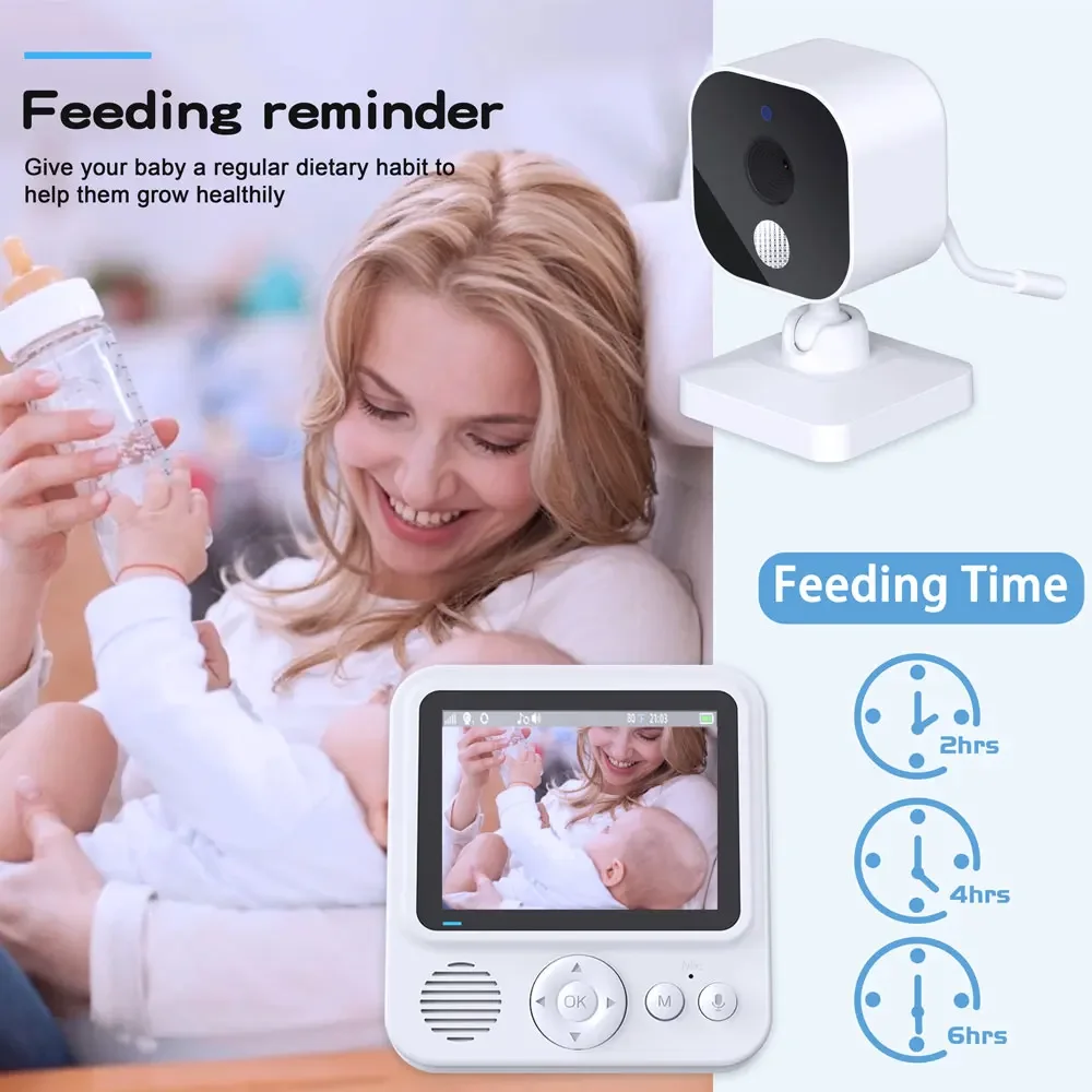 2.8 Inch Video Baby Monitor Wi - огляд і ціна Wearable Baby Monitor