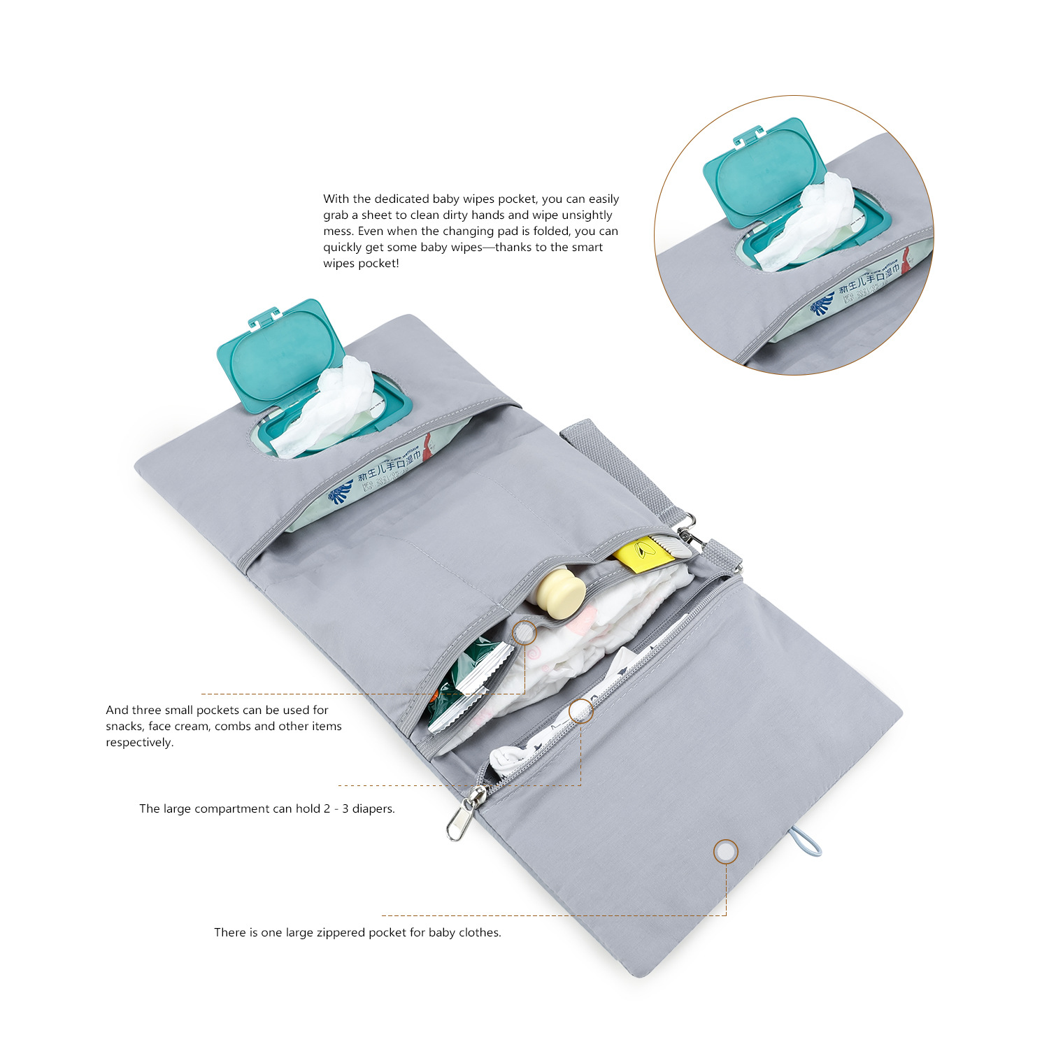 New Diaper Storage Bags Portab - огляд і ціна Baby Nursery Storage