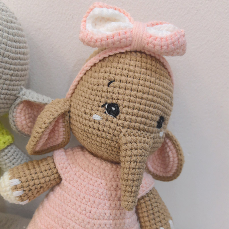 Handmade Crochet Elephant Coup - огляд і ціна Baby Nursery Game