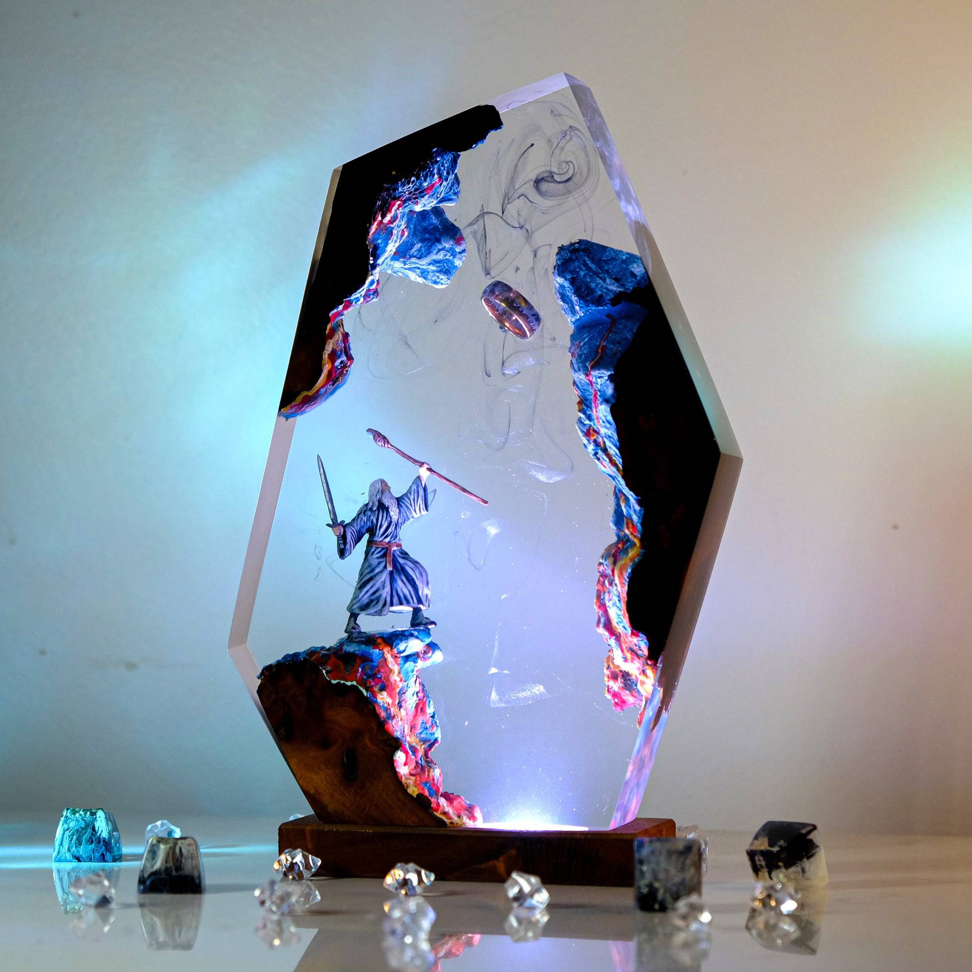 Movie Scence Figure Table Resi - огляд і ціна Baby Nursery Night Light