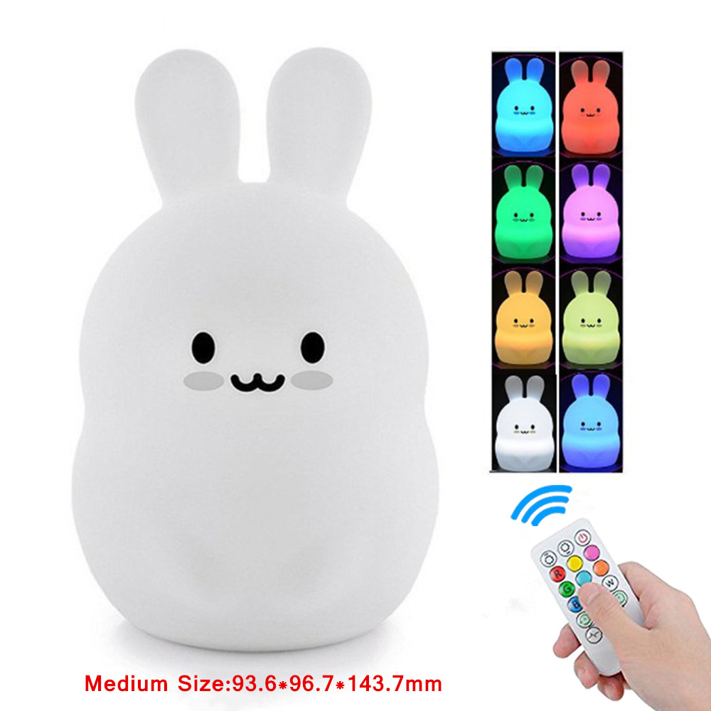 Touch Sensor Rabbit Night Ligh - огляд і ціна Baby Nursery Night Light