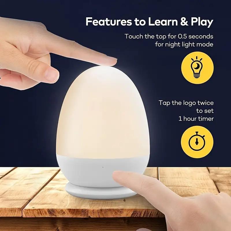 Touch Night Light for Baby Nur - огляд і ціна Baby Nursery Night Light