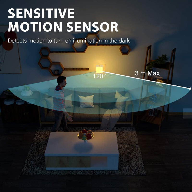 Motion Sensor LED Night Lights - огляд і ціна Baby Nursery Night Light