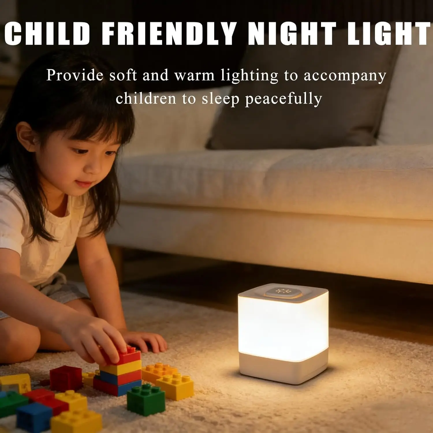 LED Night Light Bedside Lamp,T - огляд і ціна Baby Nursery Night Light
