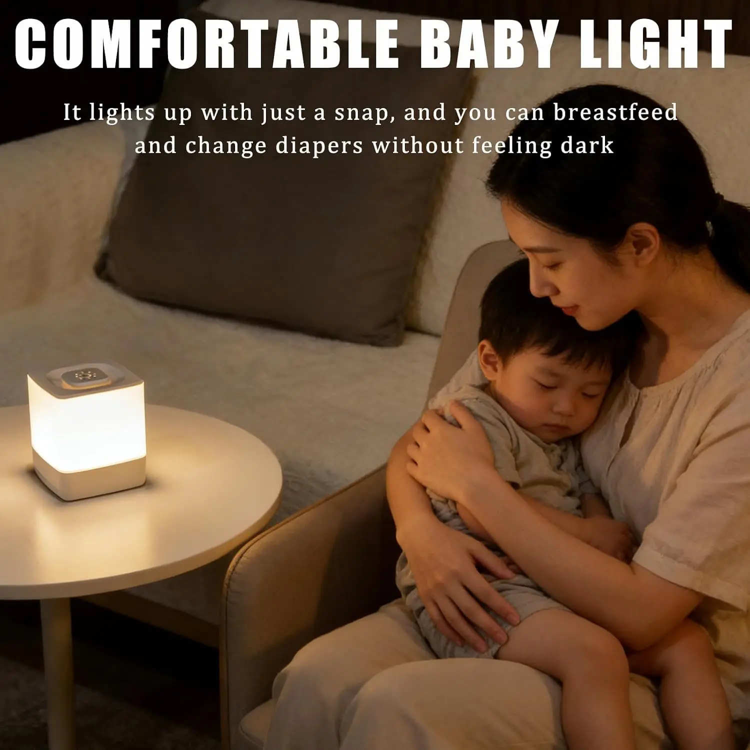 LED Night Light Bedside Lamp,T - огляд і ціна Baby Nursery Night Light