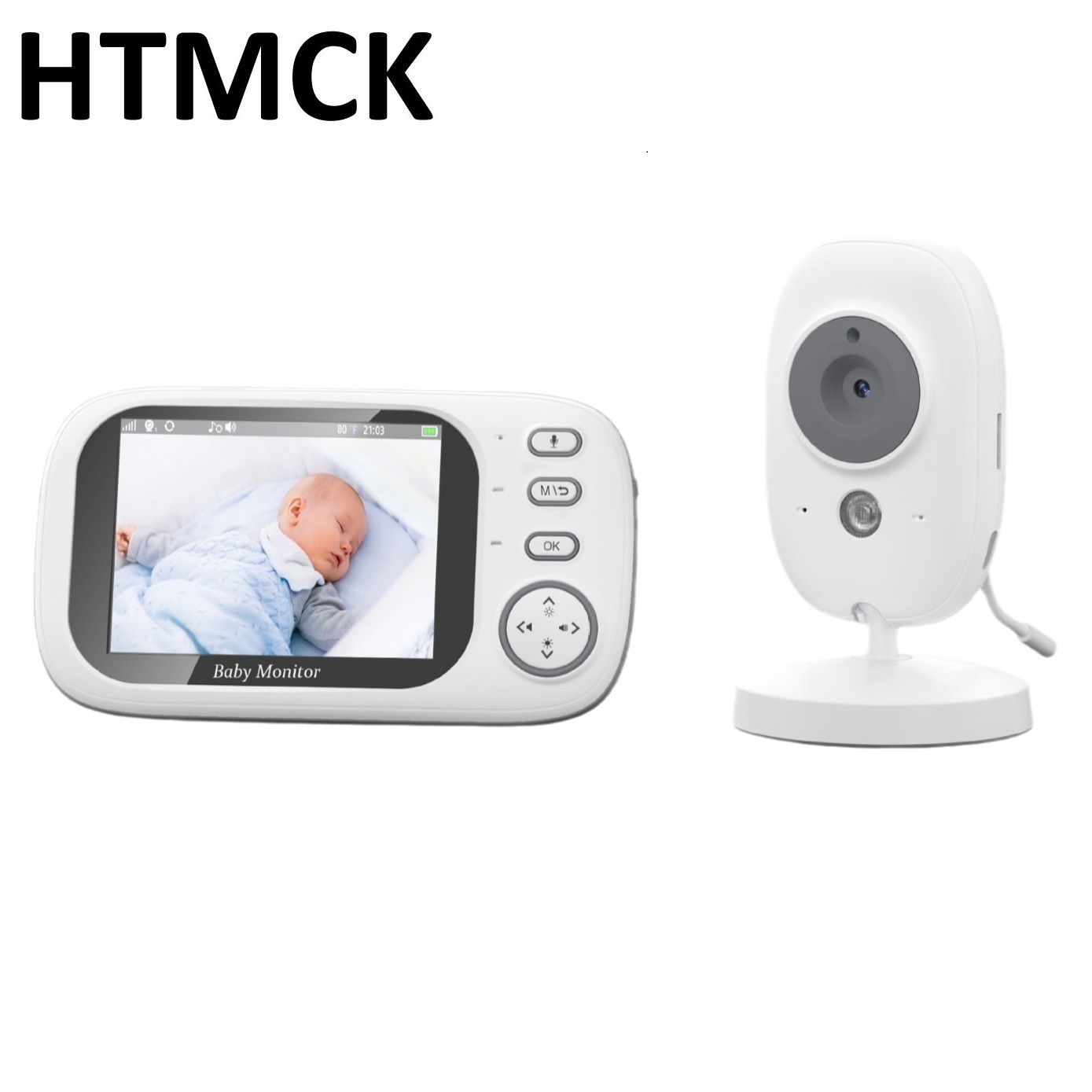 HTMCK 3.5 Inch Baby Monitor wi - огляд і ціна Wearable Baby Monitor